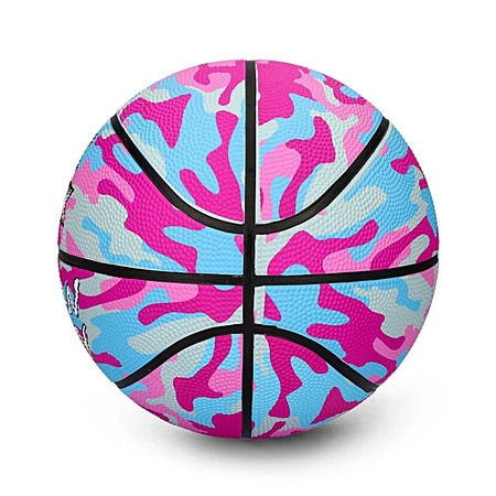 Balón Basket Peak Camo Ball "Blau Pink"