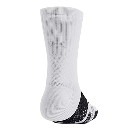 Calcetines Curry UA AD Playmaker Mid "White Black"