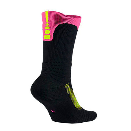 KD Calcetines Elite Versatility Crew (010/black/pink/volt)