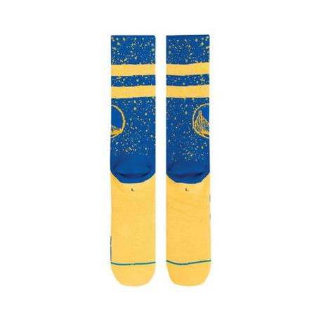 Stance NBA Holz Overspray Warriors Socken