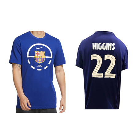 Camiseta Dry-Fit FCB Basket Team Higgins #22 #