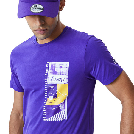 Neu Era NBA Los Angeles Lakers Print Tea