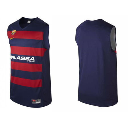 Camiseta Réplica Basket FC Barcelona (421/azul/grana)