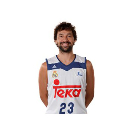 T-Shirt Réplica Llull #23# R. Madrid 2016/17 (weiß)