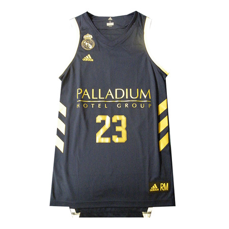 Replica Erwachsene T-Shirt LLULL #23# Real Madrid Korb (2. Ausrüstung)