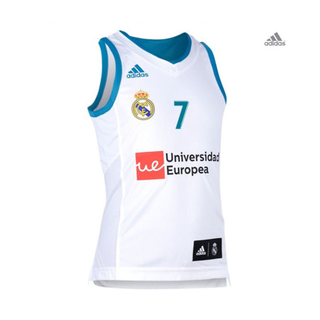 T-Shirt Réplica Luka Doncic #7# R. Madrid 2017/18 (1. Equipation)