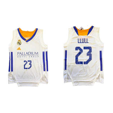 Camiseta Réplica Niñ@ Real Madrid Basket # 23 LLULL #