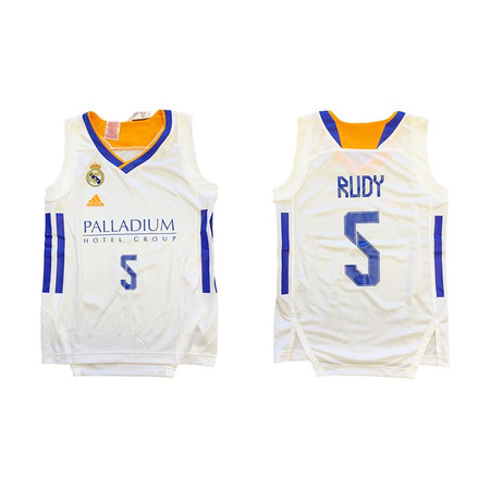 T-Shirt Replica Niñ@ Real Madrid Basket 5 RUDY