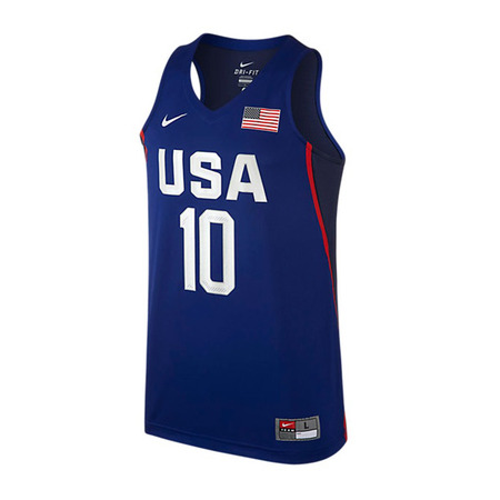 Camiseta Réplica USA Kyrie Irving "Río 2016 Royal" (458/royal/white)