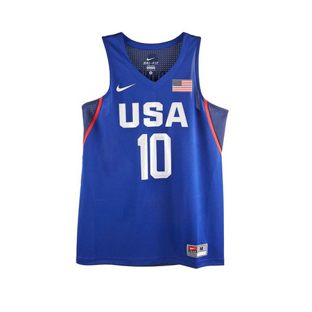 Camiseta Réplica USA Kyrie Irving "Río 2016 Royal" (458/royal/white)