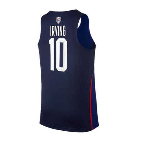 Camiseta Réplica USA Kyrie Irving "Río 2016 Royal" (458/royal/white)