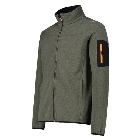 Campagnolo Männer Jacquard Knit-Tech Fleece "Olive"