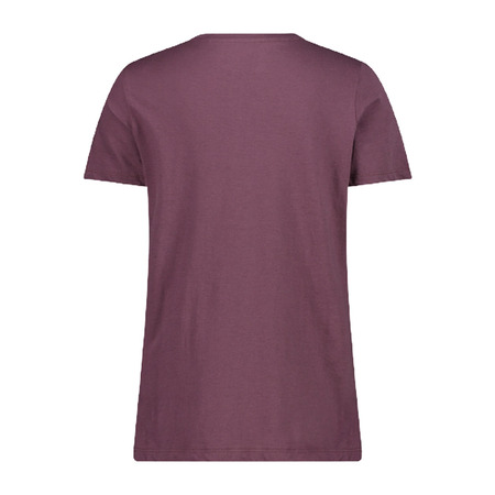 Campagnolo Damen T-Shirt aus Bio-Baumwolle "Plum"