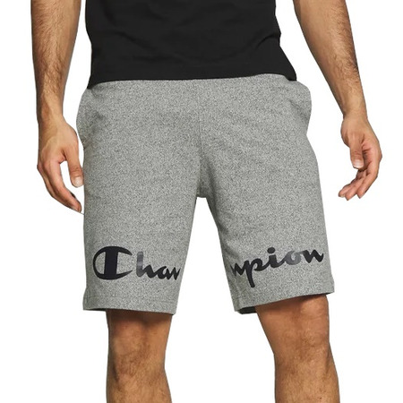 Champion Athleten horizontalen Schrift Logo "Dark Grey Melangue"