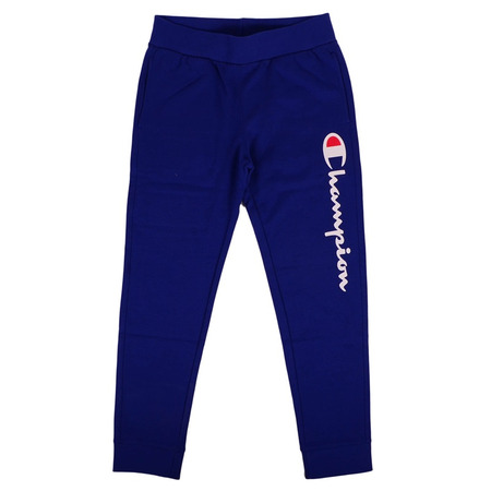 Champion Authentic Big Logo Rib Manschettenhose (blau königlich/weiß)