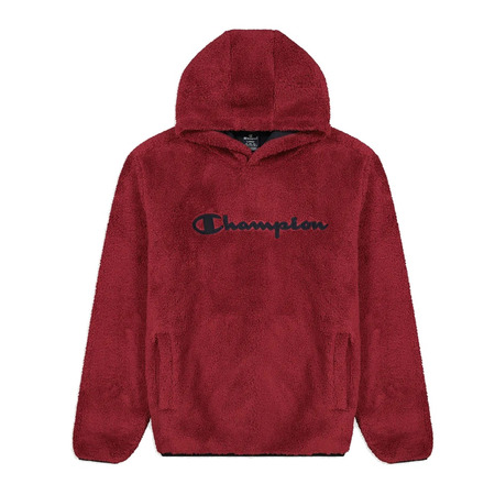 Champion Authentic Legacy Sherpa Top Kapuzen Fleece "Dark Purple"