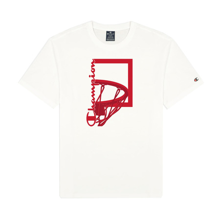 Champion Basketball Legacy Graphic Front Print Tee "Weiß"