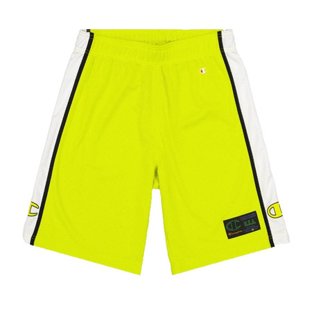 Champion Basketball Neon Sport Script Logo "Electric Yellow Green"