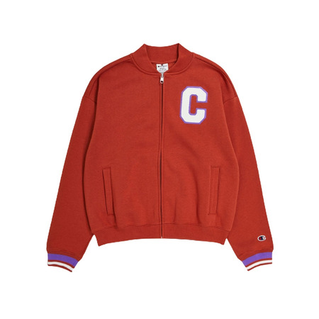 Champion Bookstore Logo Bomber Sweatshirt "Sandy Brown"