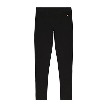 Champion C Logo Baumwolle Strech Leggings "Schwarz"