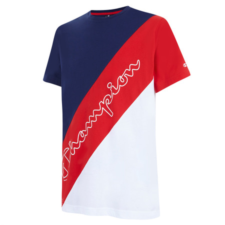 Champion Classic AM 90 ́s Color Block Logo Tee