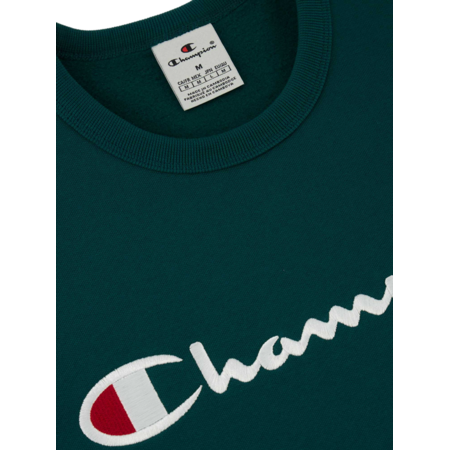 Champion bestickt Big Logo Crewneck Sweatshirt "Forest Green"