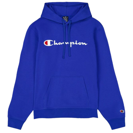 Champion bestickt Big Logo Fleece Hoodie "Blau"