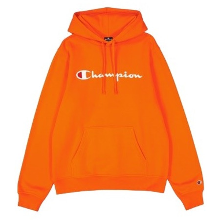 Champion bestickt Big Logo Fleece Hoodie "Orange"