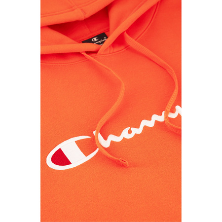 Champion bestickt Big Logo Fleece Hoodie "Orange"