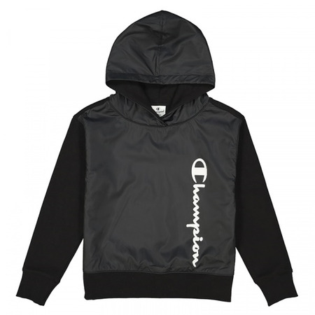 Champion Girls Authentic Legacy Jack Großes Logo Hoodie