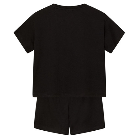 Champion Girls Legacy Cotton Idea Mix T-Shirt und Short Set "Black"