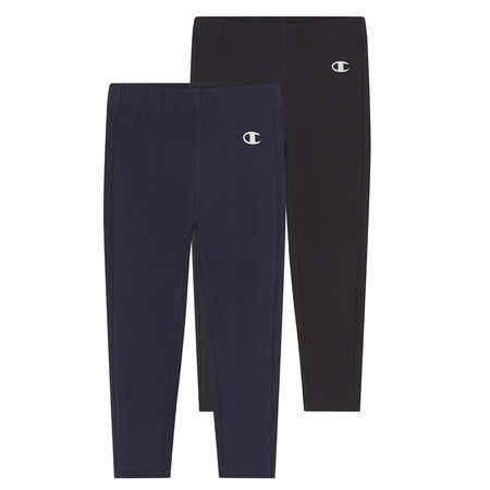 Champion Girls Leggings Legacy Double Pack "Black-Navy"