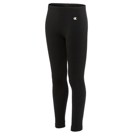 Champion Girls Leggings Legacy Logo C "Schwarz"