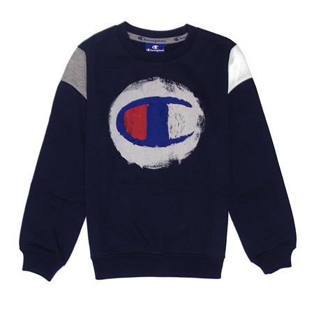 Champion Kids Athletic Crewneck Sweats (Navy)