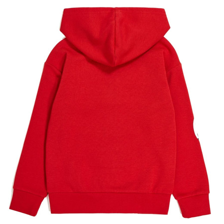 Champion Kids Basketball Logo Full-Zip Fleece Hoodie "Red"