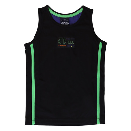 Champion Kids Basketball Neon Sport Tank Top "Schwarz"