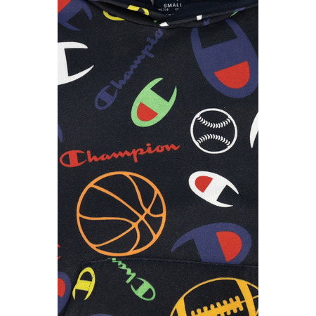 Champion Kids Legacy Basketball Print Fleece Kapuzenpullover