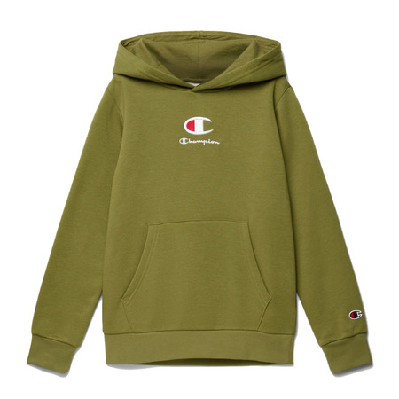 Champion Kinder Rochester Kapuzenpullover "Olive Green"