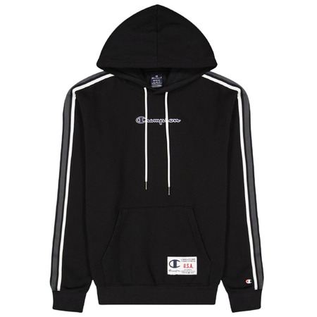 Champion Legacy Basketball Kontrast Details Fleece Hoodie "Black"