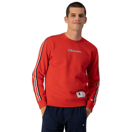 Champion Legacy Basketball Kontrast Details Fleece Sweatshirt "Red"