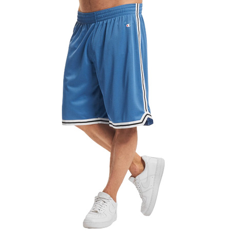 Champion Legacy Basketball Stripe Band Detail Shorts "Blau"