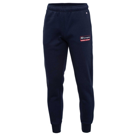 Champion Legacy Custom Fit Athleticwear Logo bedruckte Manschettenhose "Navy"