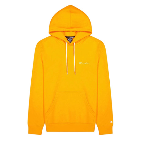 Champion Legacy Drawcord Small Logo Hoodie "Orange"