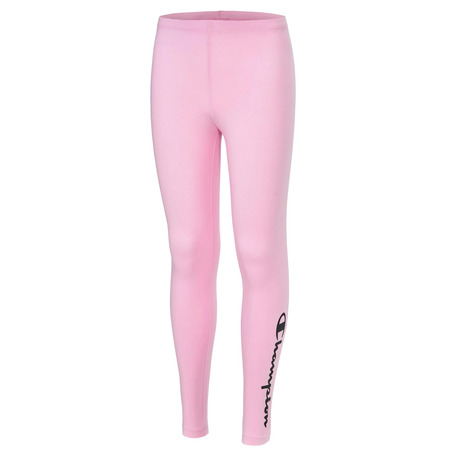 Champion Legacy Girls Script Logo Stretch Leggings "Pink"