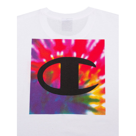 Champion Legacy Graphic Rave C Back Logo T-Shirt "White"