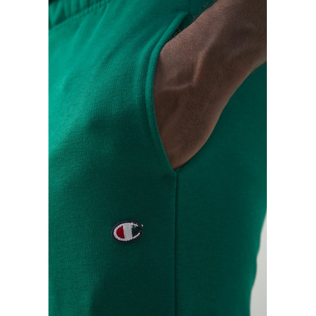 Champion Legacy Icon Rib Manschette Hosen C Logo "Dark Green"