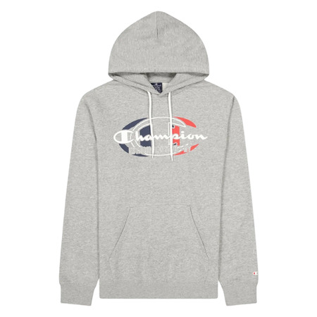 Champion Legacy Large Champion Graphic Hoodie "Light Grey"