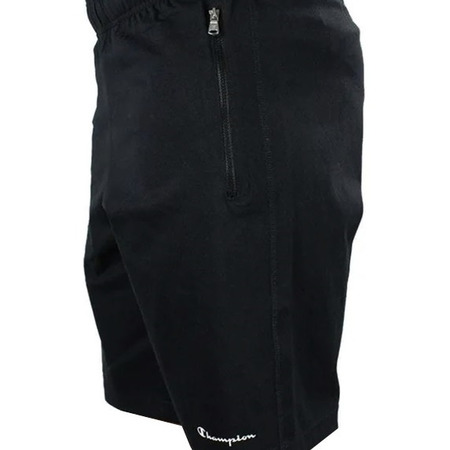 Champion Legacy Mini Script Logo Taschen Zip Shorts "Schwarz"