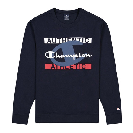 Champion Legacy New York Graphic Print Sweatshirt "Navy"