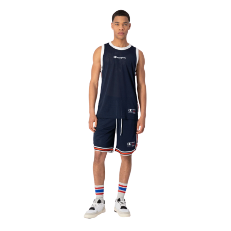 Champion Retro Basketball Mesh Shorts "Blaue Marine"